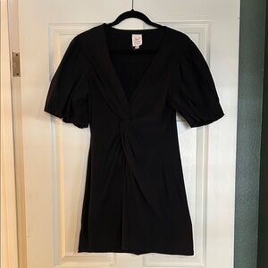 Cinq à Sept Black Mini Dress